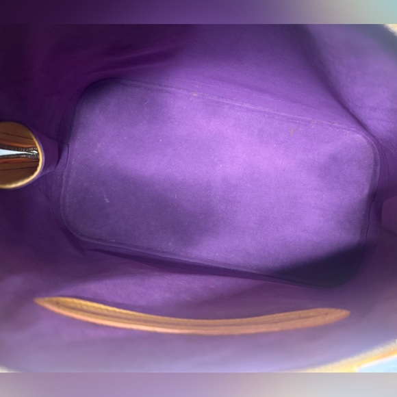 SOLD LV Alma Yellow Epi Leather Handbag - Picture 13 of 17